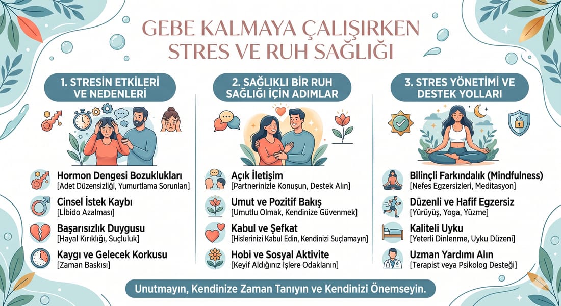 Gebe Kalmaya Çalışırken Stres ve Ruh Sağlığı